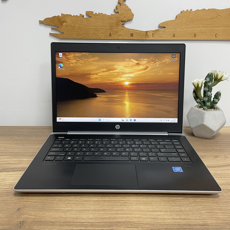 HP ProBook MT21/ 14.1"/ Celeron 3865U/ 8GB RAM/ 128GB SSD/ HD/ QWERTY US/ Bateria 100%/ Brak kamery/ Klasa A
