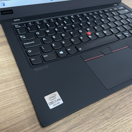 Lenovo ThinkPad X1 Carbon GEN 8/ 14"/ i5-10210U/ 16GB RAM/ 256GB SSD/ FHD/ Nierównomierne podświetlenie klaw./ Klasa A-