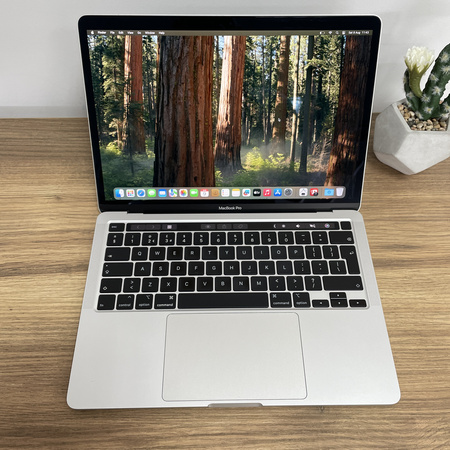 Apple MacBook Pro 13 A2251/ 2020/ i7-1068NG7/ 16GB RAM/ 512GB SSD/ Silver/ QWERTY UK/ Klasa A-