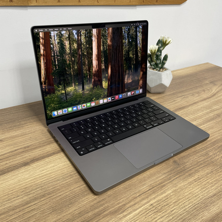 Apple MacBook Pro 14/ A2442/ 2021/ M1 Pro (10CPU/16GPU)/ 16GB RAM/ 1TB SSD/ Space Gray/ Bateria 97%/ Klasa A-