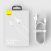 NOWY Kabel + Ładowarka 24W Baseus do iPhone/iPad/ USB > Lightning/ Szybka!/ Biały/ 1m
