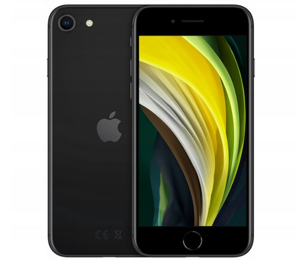 Telefon Apple iPhone SE 2/ 2Gen./ 64GB/ Black/ 81% "Serwis"/ Klasa A