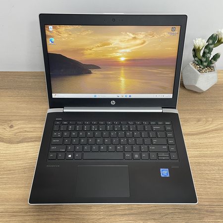 HP ProBook MT21/ 14.1"/ Celeron 3867U/ 8GB RAM/ 128GB SSD/ HD/ QWERTY US/ Bateria 100%/ Brak kamery/ Klasa A