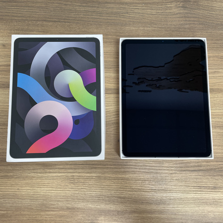 Tablet Apple iPad Air 4/ 10.9"/ A2072/ 64GB/ WiFi + Cellular/ 2020/ Space Gray/ 2360x1640/ Bateria 100%/ Klasa A + BOX