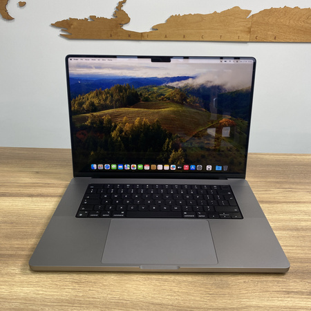 Apple MacBook Pro 16 A2485/ 2021/ M1 Pro/ 16GB RAM/ 512GB SSD/ 3456x2234/ Space Gray/ Klasa A-