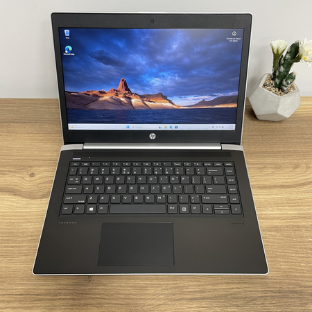 HP ProBook MT21/ 14.1"/ Celeron 3865U/ 8GB RAM/ 128GB SSD/ HD/ QWERTY US/ Bateria 100%/ Brak kamery/ Klasa A-
