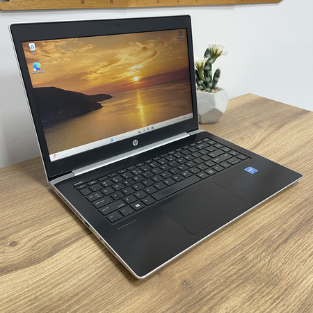 HP ProBook MT21/ 14.1"/ Celeron 3865U/ 8GB RAM/ 128GB SSD/ HD/ QWERTY US/ Bateria 100%/ Brak kamery/ Klasa A