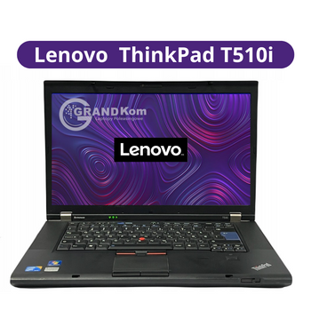 Laptop Poleasingowy Lenovo ThinkPad T510i 15,6" HD/i3/4GB/120GB SSD/Win10 Pro