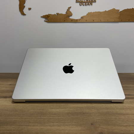 Apple MacBook MAX 14/ A2442/ 2021/ M1 MAX (10CPU /24GPU)/ 64GB RAM/ 512GB SSD/ Silver/ Klasa A-