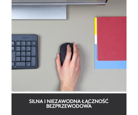 NOWA Myszka bezprzewodowa Logitech B170 (Czarna)