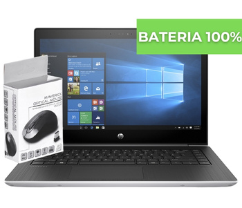 HP ProBook MT21/ 14.1"/ Celeron 3865U/ 8GB RAM/ 128GB SSD/ HD/ QWERTY US/ Bateria 100%/ Brak kamery/ Klasa A