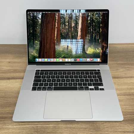 Apple MacBook Pro 16 A2141/ 2019/ i7-9750H/ 16GB RAM/ 512GB SSD/ Radeon Pro 5300M 4GB/ 3072x1920/ Silver/ Klasa A