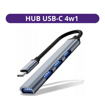 HUB USB-C 4w1