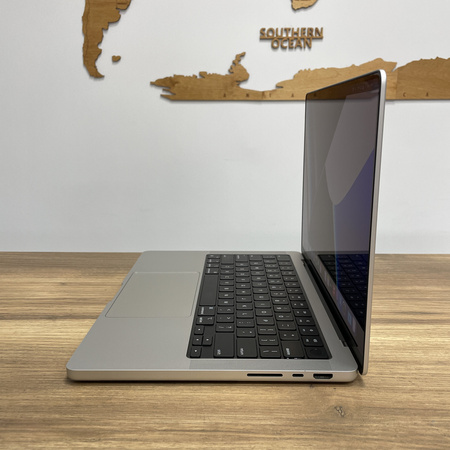 Apple MacBook MAX 14/ A2442/ 2021/ M1 MAX (10CPU /24GPU)/ 64GB RAM/ 512GB SSD/ Silver/ Klasa A