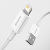 NOWY Kabel Baseus do iPhone/iPad/ USB > Lightning/ Biały/ 1m