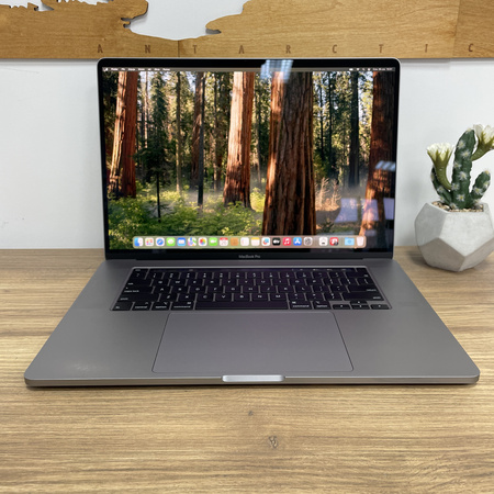 Apple MacBook Pro 16 A2141/ 2019/ i7-9750H/ 16GB RAM/ 512GB SSD/ Radeon Pro 5300M 4GB/ 3072x1920/ Silver/ Klasa A-