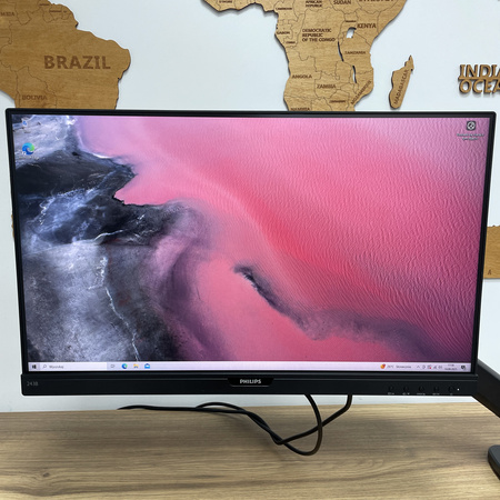 Monitor Philips 243B9/ 24"/ FHD/ + uchwyt montażowy/ Klasa A