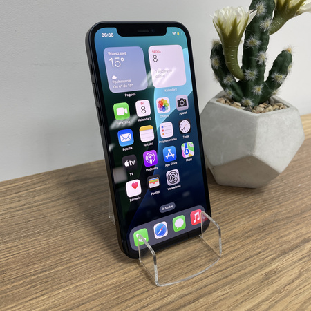 Telefon Apple iPhone 12/ 64GB/ Black/ 97%/ Klasa A