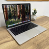 Apple MacBook Pro 14/ A2442/ 2021/ M1 Pro (10CPU/16GPU)/ 16GB RAM/ 512GB SSD/ Silver/ Bateria 99%/ Klasa A-