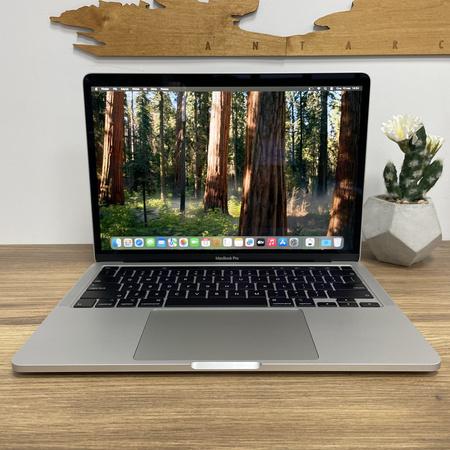 Apple MacBook Pro 13 A2251/ 2019/ i7-1068NG7/ 16GB RAM/ 512GB SSD/ Silver/ Klasa A-