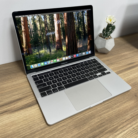 Apple MacBook Pro 13 A2251/ 2019/ i7-1068NG7/ 16GB RAM/ 512GB SSD/ Silver/ Klasa A-
