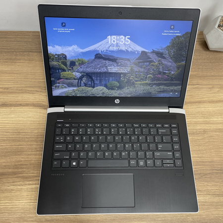 HP ProBook MT21/ 14.1"/ Celeron 3865U/ 8GB RAM/ 128GB SSD/ HD/ QWERTY US/ Bateria 100%/ Brak kamery/ Klasa A-