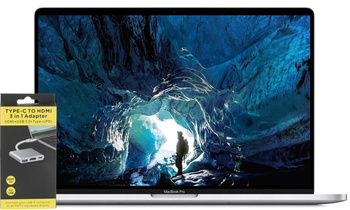 Apple MacBook Pro 13 A1706/ 2017/ i5-7267U/ 16GB RAM/ 512GB SSD/ Silver/ QWERTY PL/ Klasa A-