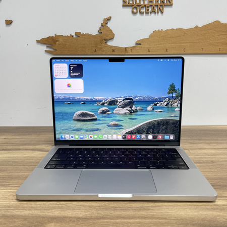Apple MacBook Pro 14 A2442/ 2021/ M1 (8CPU /14GPU)/ 16GB RAM/ 512GB SSD/ Silver/ Klasa A-