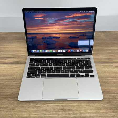 Laptop Poleasingowy Apple MacBook Pro 13 A2338/ 2020/ M1/ 16GB RAM/ 256GB SSD/ Silver/ Klasa A-