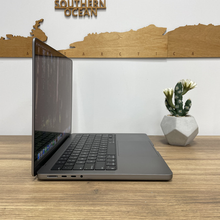 Apple MacBook Pro 14/ A2442/ 2021/ M1 Pro (10CPU/16GPU)/ 16GB RAM/ 1TB SSD/ Space Gray/ Bateria 97%/ Klasa A-