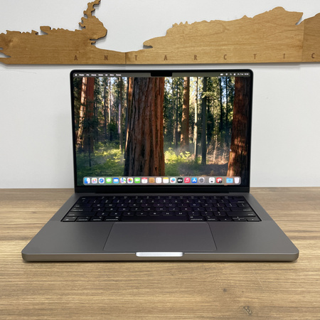 Apple MacBook Pro 14/ A2442/ 2021/ M1 Pro (8CPU / 14GPU)/ 32GB RAM/ 512GB SSD/ Space Gray/ Klasa A