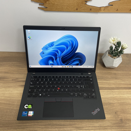 Lenovo ThinkPad T14s Gen2/ 14.1"/ i5-1135G7/ 8GB RAM/ 256GB SSD/ FHD/ Bateria 100%/ Klasa A-
