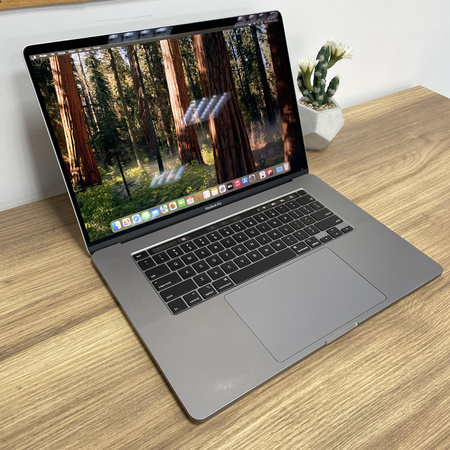Apple MacBook Pro 16 A2141/ 2019/ i7-9750H/ 16GB RAM/ 512GB SSD/ Radeon Pro 5300M 4GB/ 3072x1920/ Space Gray/ Klasa A-