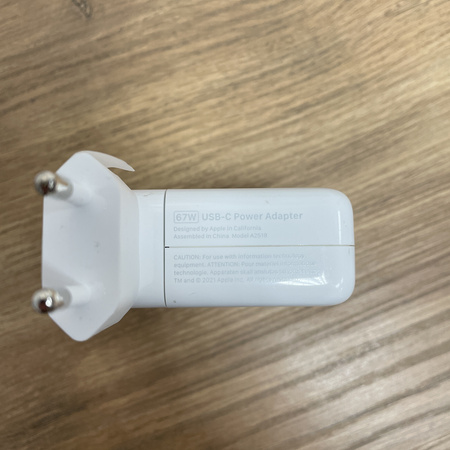 Używany Oryginalny APPLE Zasilacz 67W/70W USB-C/ TYPE-C/ do MacBook Pro/Air 13