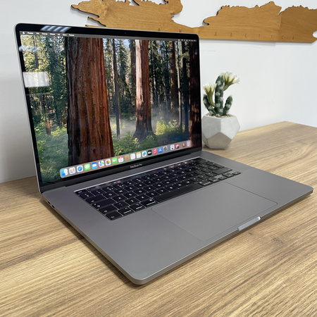 Apple MacBook Pro 16 A2141/ 2019/ i9-9880H/ 16GB RAM/ 1TB SSD/ Radeon Pro 5500M 4GB/ 3072x1920/ Space Gray/ Klasa A-