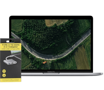 Apple MacBook Pro 13 A1708/ 2017/ i5-7360U/ 8GB RAM/ 256GB SSD/ Space Gray/ Klasa A-