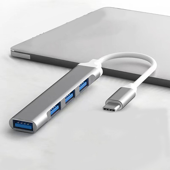 Nowy Adapter HUB USB-C 4x USB